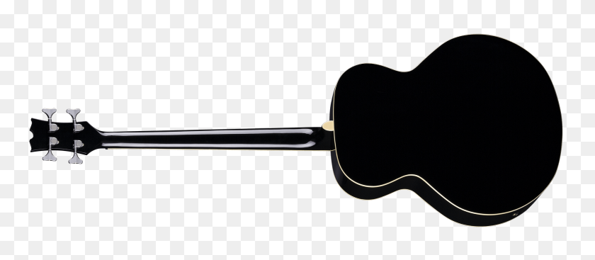 2000x788 Acoustic Guitar Clipart Bass Guitar - Electric Guitar Clipart Black And White