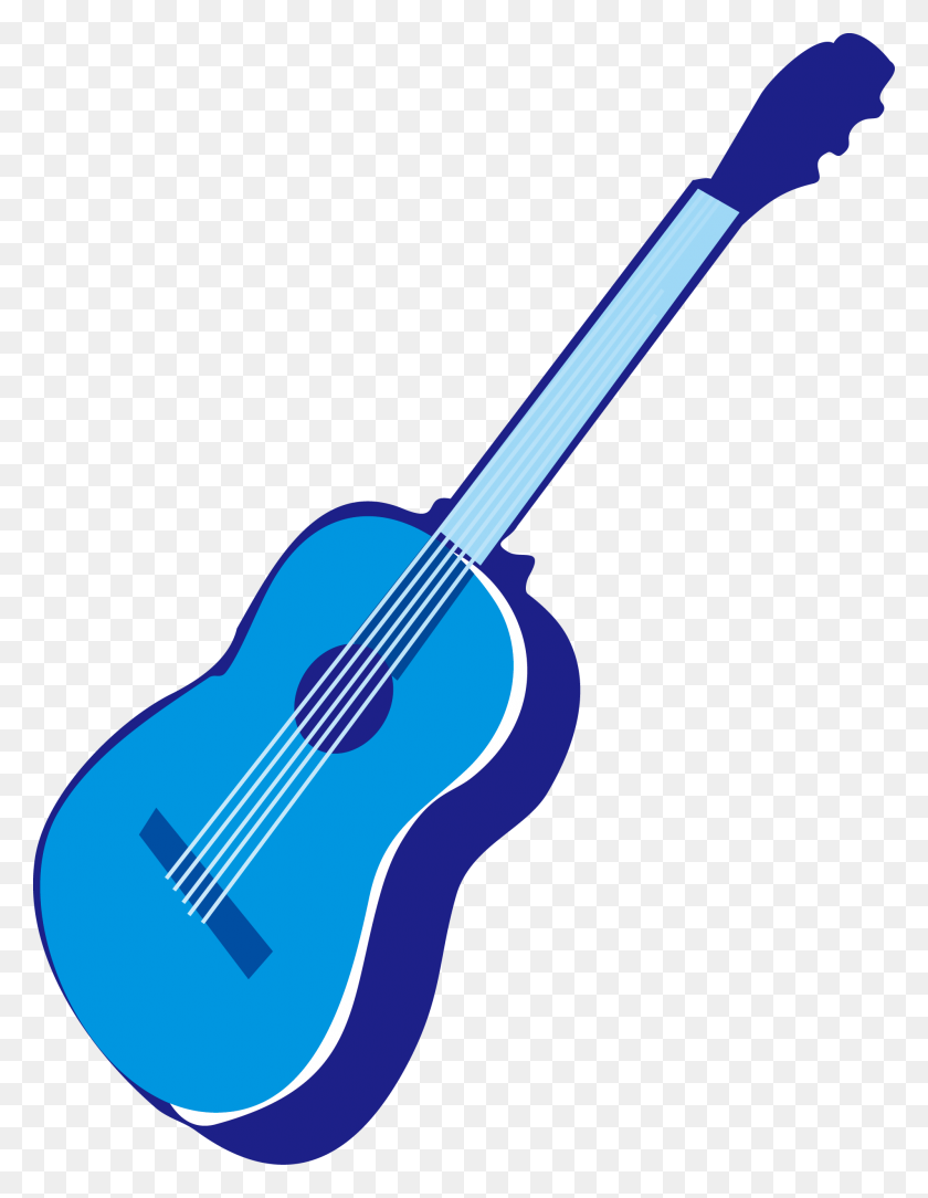 1903x2499 Acoustic Guitar Clipart Blues Instrument - Guitar Clipart