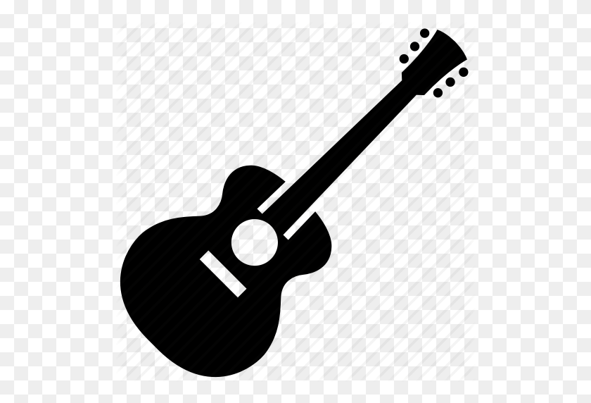 512x512 Acústica, Guitarra, Guitarrista, Música, Músico, Compositor Icono - Icono De Guitarra Png