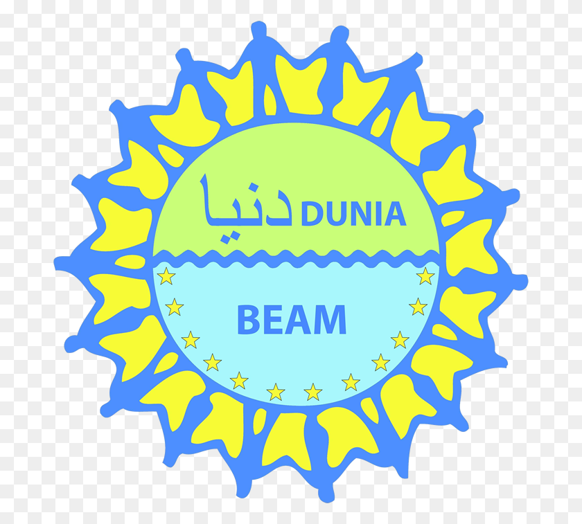686x697 Акроним И Логотип Дуниа Бим - Акроним В Png