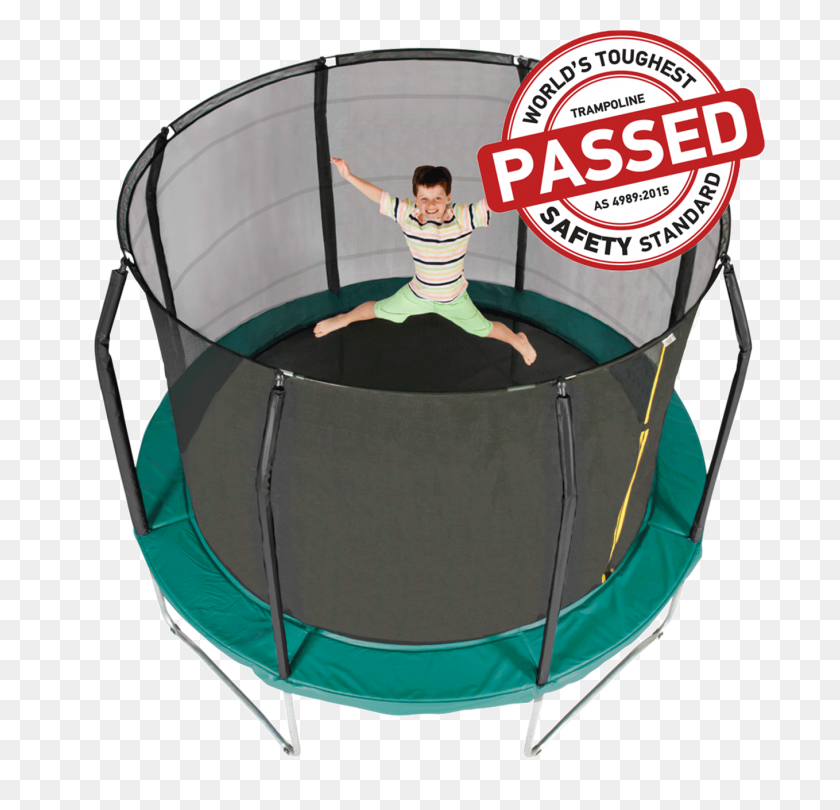 750x750 Action Gold Series Trampoline - Trampoline PNG