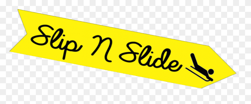 815x304 Activities - Slip And Slide Clip Art