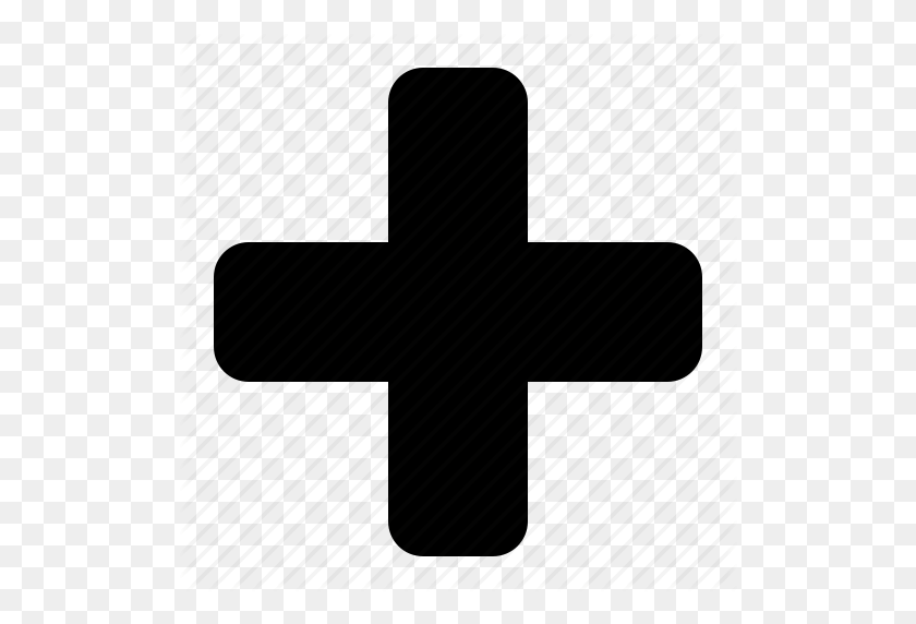 512x512 Add, Cross, Sign Icon - Cross Vector PNG