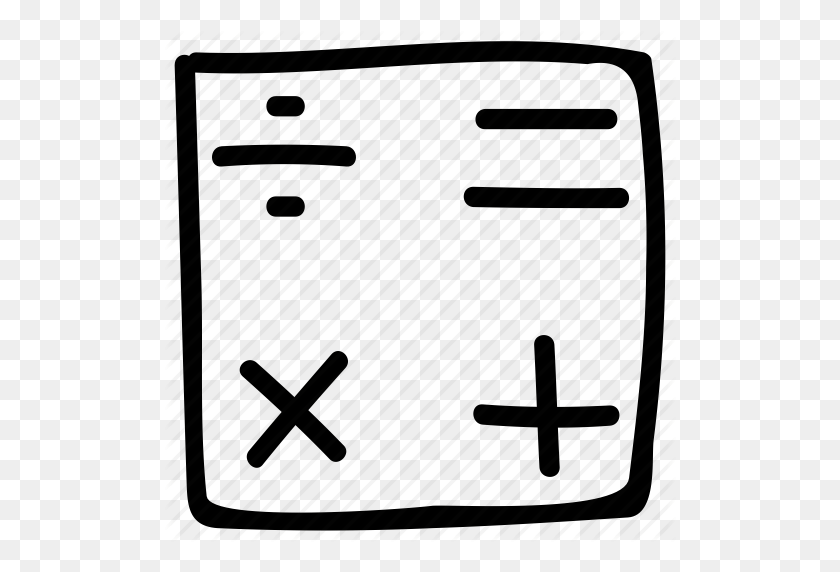 512x512 Addition, Calculator Keys, Equation, Mathematical Signs - Addition And Subtraction Clipart