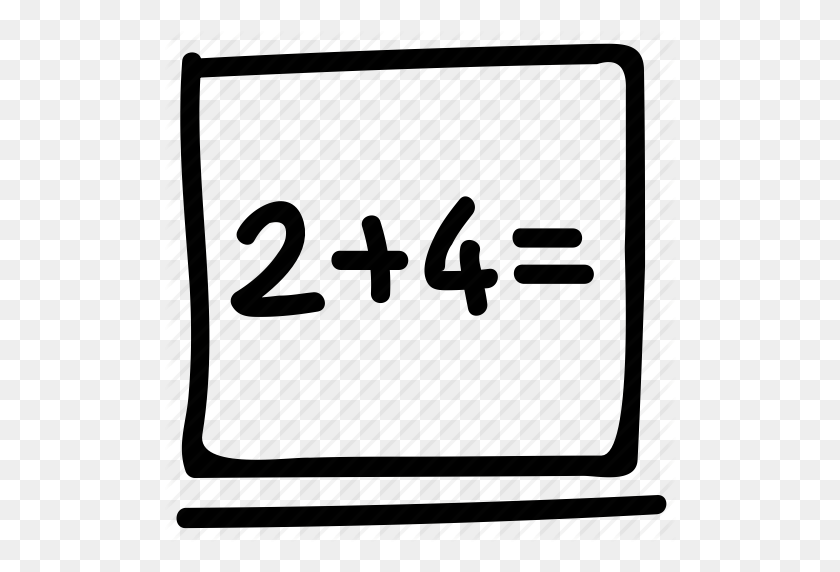 512x512 Сложение, Уравнение, Математика, Математический Класс, Математический Вопрос, Математика - Математическое Уравнение Png