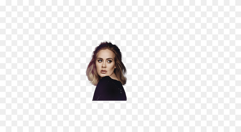 400x400 Adele Looking Right Transparent Png - Adele PNG