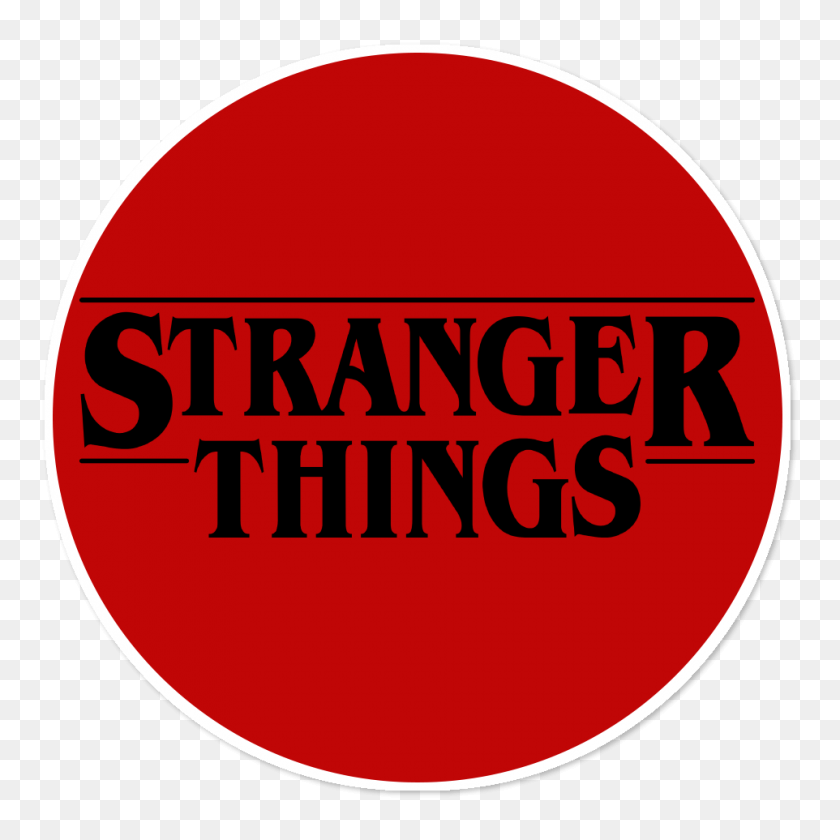 962x962 Adesivo Stranger Things V De Thextee - Stranger Things Logo PNG