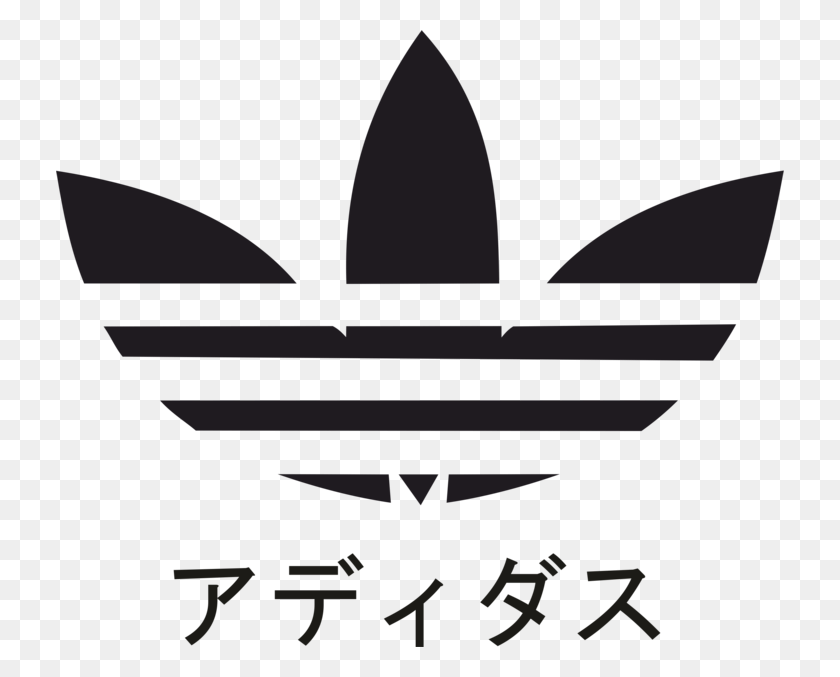 728x617 Adidas Japanese - 4K Логотип Png