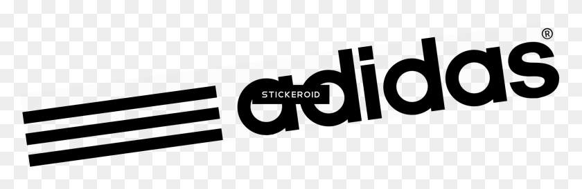 2523x694 Логотип Adidas Png - Белый Логотип Adidas Png