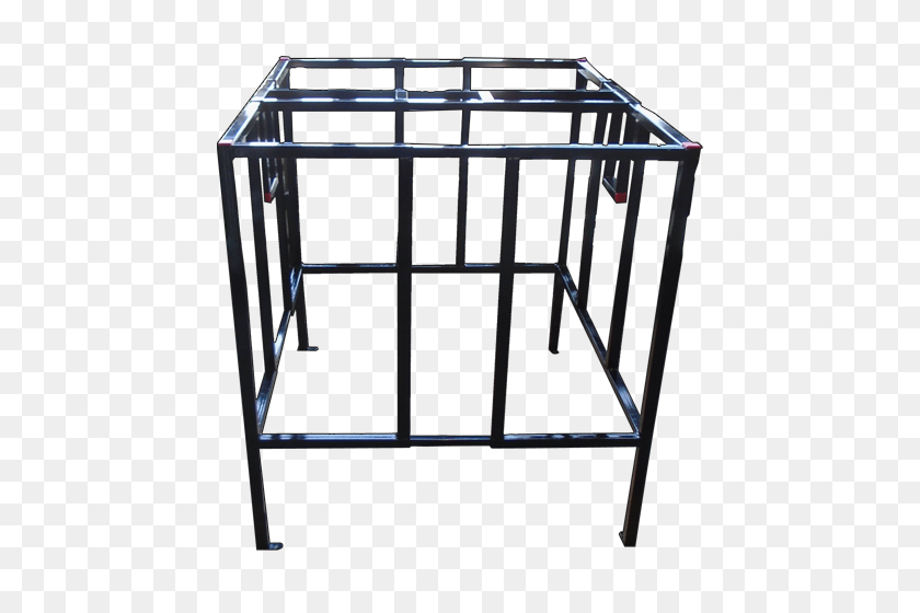 500x500 Adjustable Condenser Cage The Black Widow - Steel Cage PNG