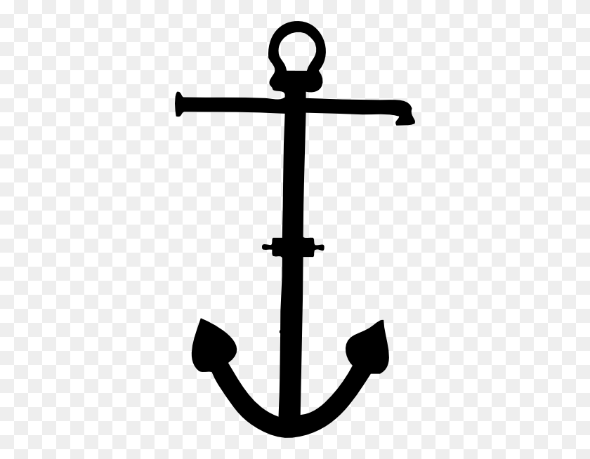 342x594 Admiralty Pattern Anchor Clip Art Free Vector - Tongue Sticking Out Clipart