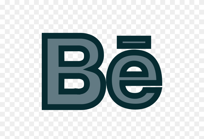 512x512 Adobe, Behance, Дизайн, Значок Портфолио - Логотип Behance Png
