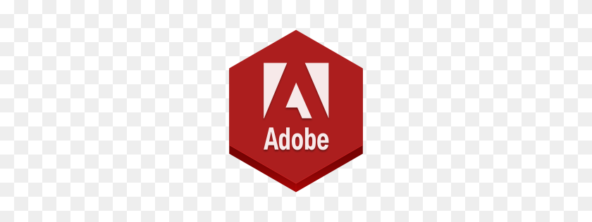 256x256 Icono De Adobe Descargar Iconos Hexagonales Iconspedia - Icono De Adobe Png