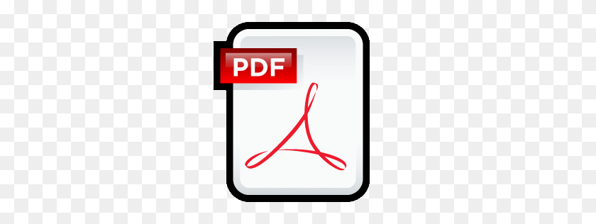 256x256 Adobe Pdf Document Icon Soft Scraps Iconset Hopstarter - Pdf Icon PNG