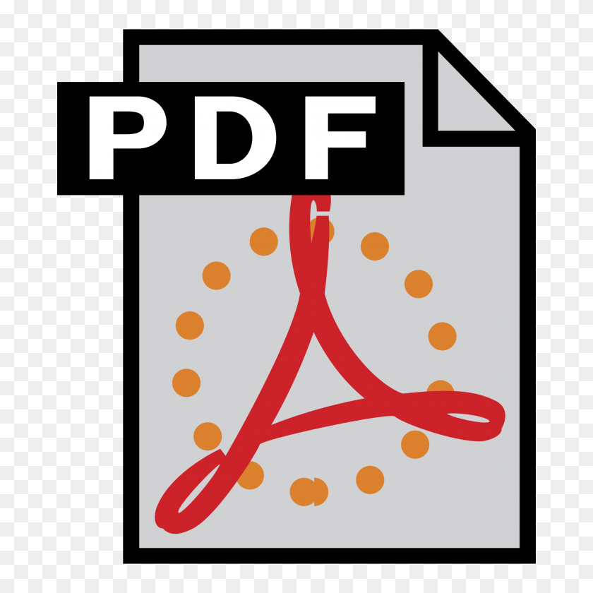 2400x2400 Логотип Adobe Pdf Png С Прозрачным Вектором - Логотип Pdf Png