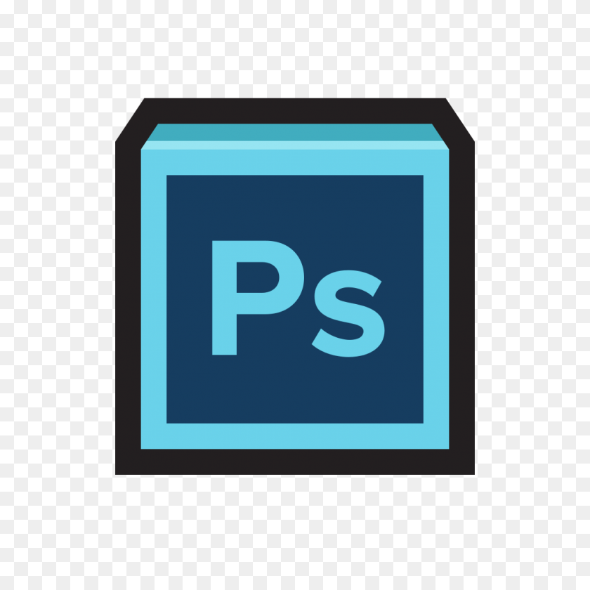 1024x1024 Adobe Photoshop Icono De Trazos Planos Conjunto De Iconos De La Aplicación Hopstarter - Logotipo De Adobe Photoshop Png