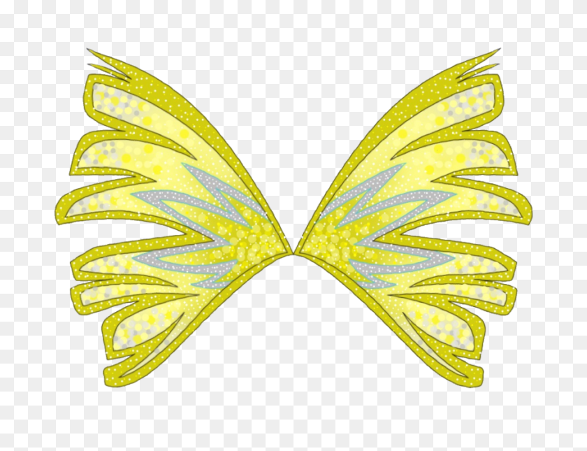 900x675 Adoptable Gold Sirenix Wingsclosed - Gold Wings PNG