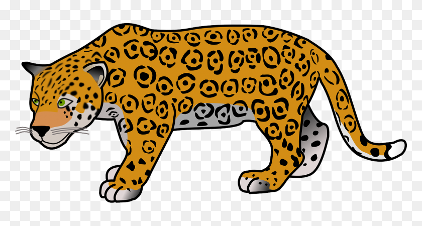 1280x640 Adorable Clipart Jaguar - Clipart De Cara De Leopardo
