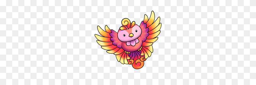 220x220 Adorable Little Phoenix!! Art Drawing Cute - Phoenix Clipart