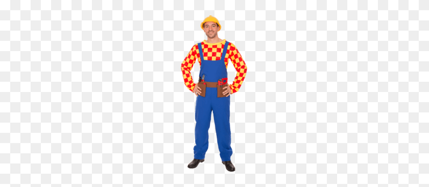 193x306 Adult Bob The Builder Tv Costume Jokers - Bob The Builder PNG
