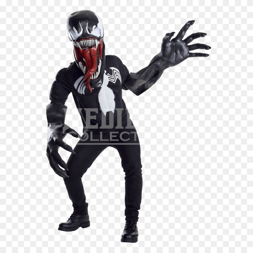 850x850 Adult Venom Costume - Venom PNG