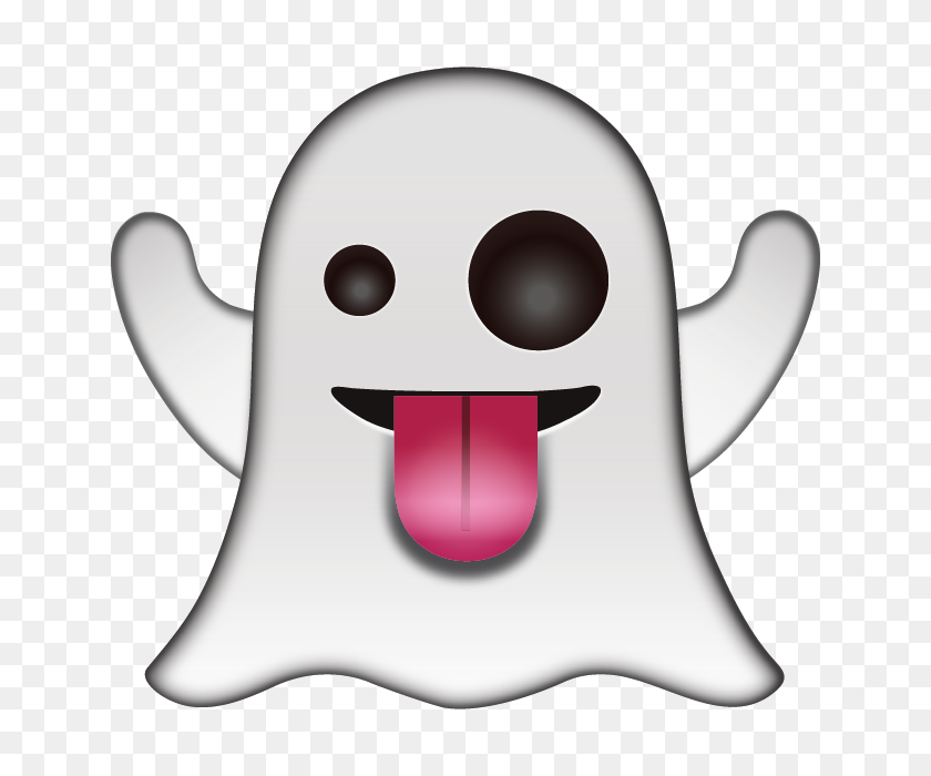 640x640 Adv - Fantasma Emoji Png