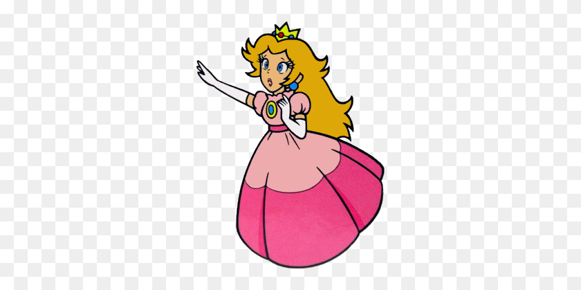 Princess peach Clipart.