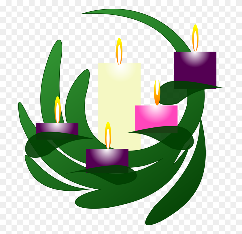 713x750 Advent Wreath Advent Candle Christmas Day - First Day Of Fall Clipart