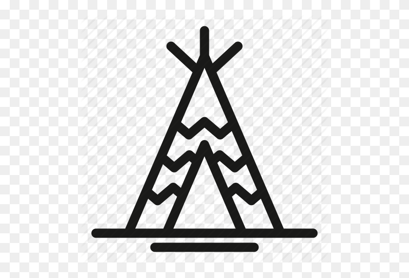 512x512 Adventure, C Camping, Tent, Trip Icon - Black And White Camping Clipart