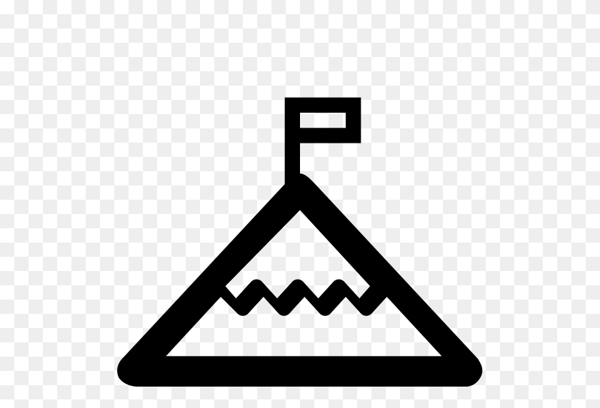 512x512 Adventure, Camping, Mountain, Nature, Peak Icon - Adventure PNG