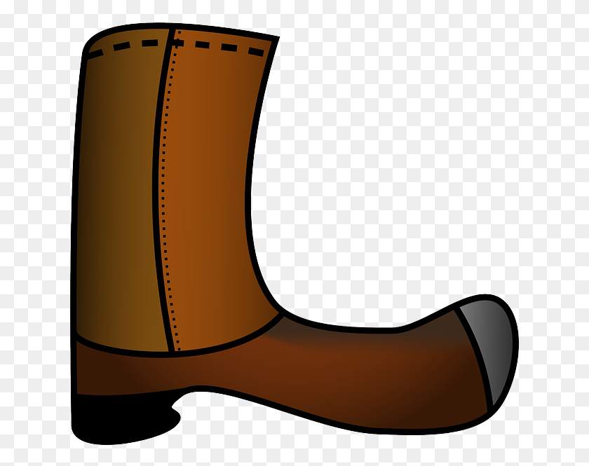640x605 Adventure Clipart Boot - Boot Print PNG
