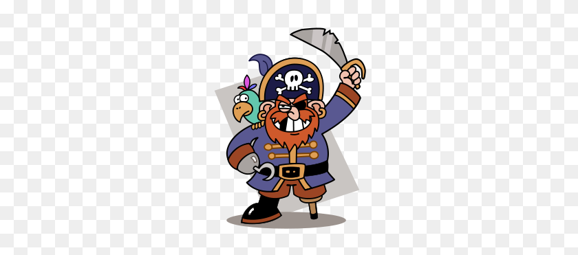 240x311 Adventure Clipart Pirate Fight - Food Fight Clipart