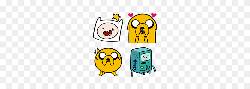 240x240 Adventure Time Emoji Line Emoji Line Store - Adventure Time Logo PNG