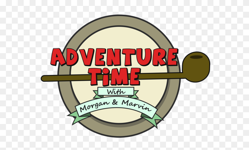 599x448 Hora De Aventura Con Morgan Y Marvin Logo - Adventure Time Logo Png