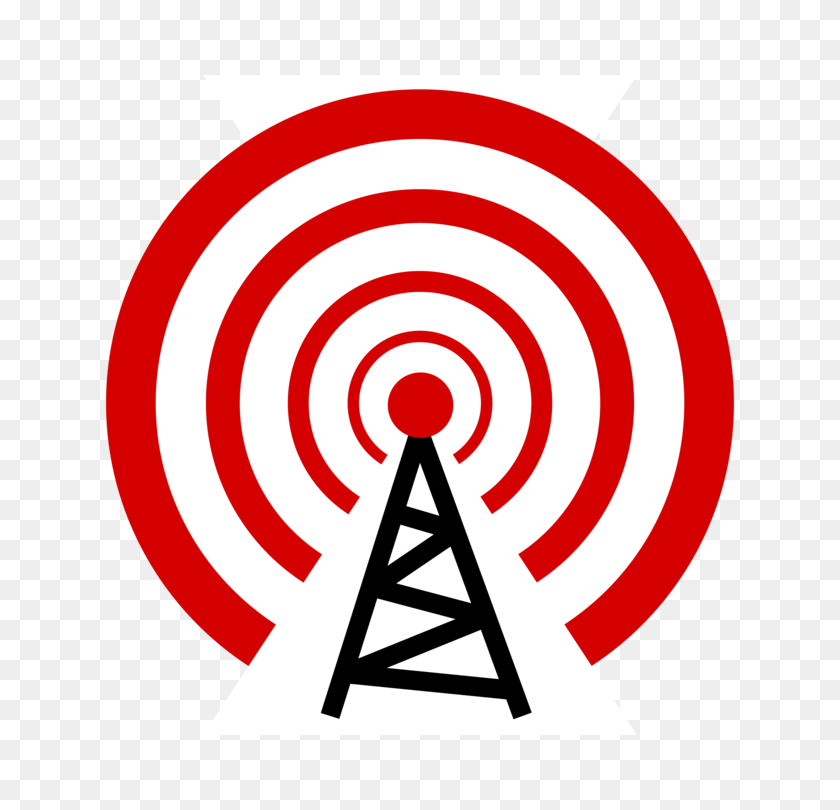 718x750 Aerials Transmission Telecommunications Tower Signal Free - Radio Tower Clip Art
