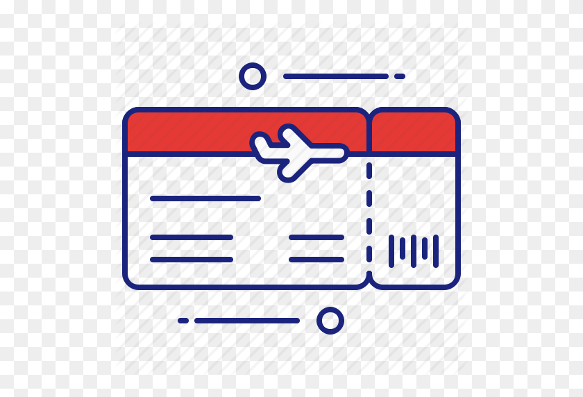 512x512 Aeroplane, Airplane, Boarding, Flight, Pass, Plane, Ticket Icon - Airplane Ticket Clipart