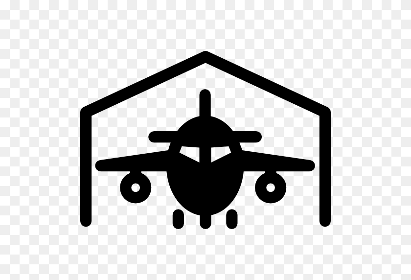 512x512 Aeroplane, Airport, Airplane, Plane, Transport Icon - Airport Clipart Black And White