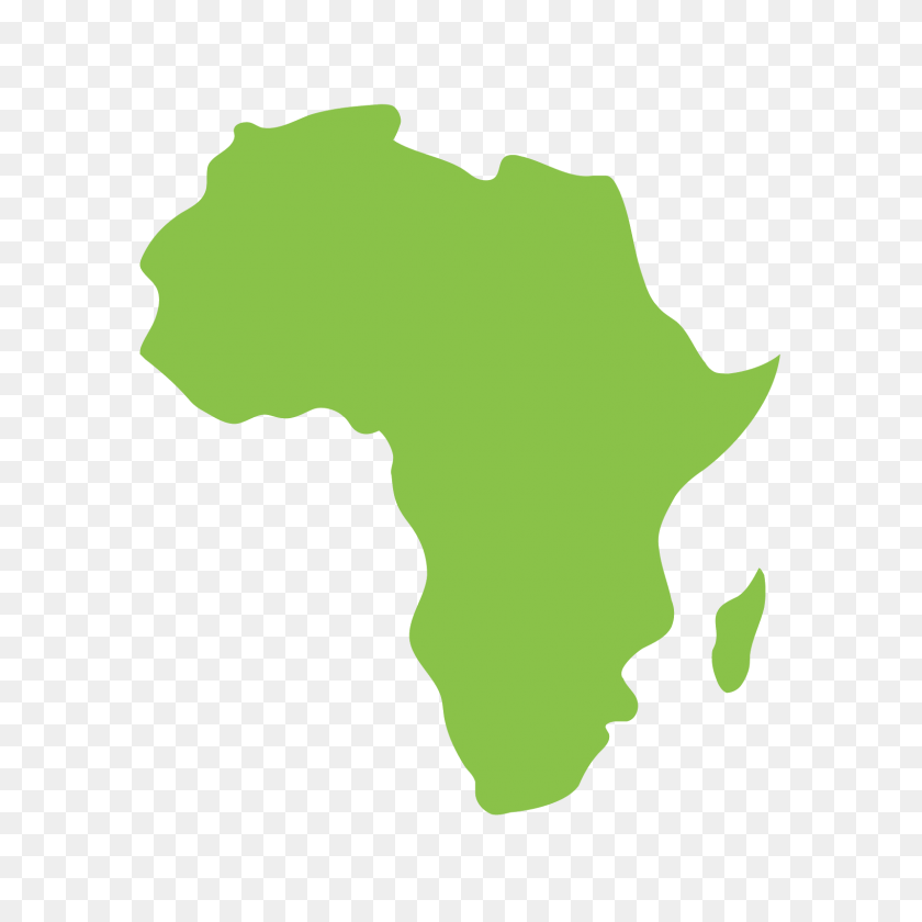1600x1600 Значок Африки - Карта Африки Png