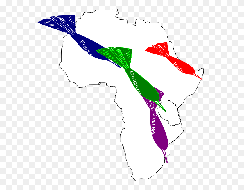 582x597 Скачать Клипарты Карта Империализма Африки - Империализм Клипарт