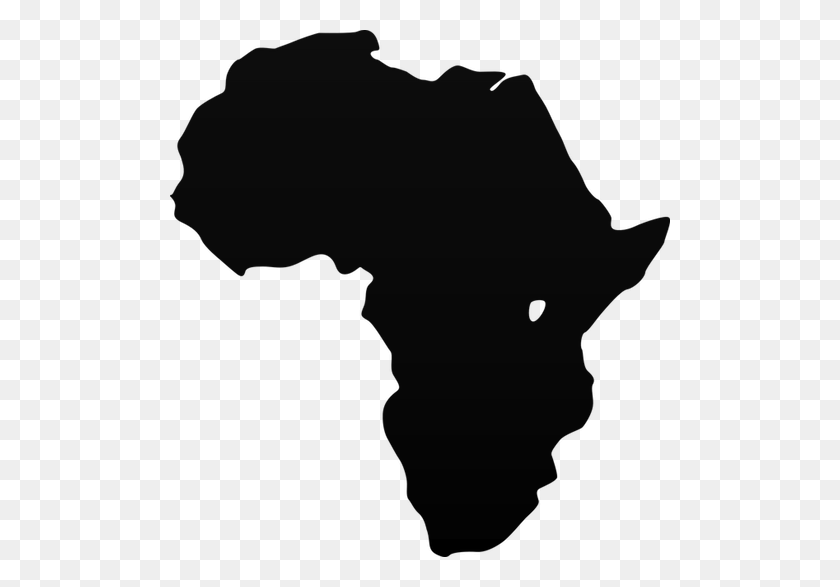 500x527 Африка Намного Больше, Чем Вы Думаете - Карта Африки Png