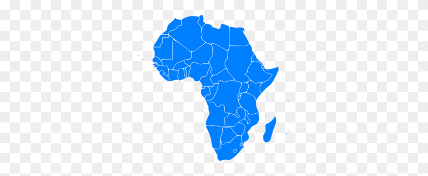 298x285 Африка Карта Клипарт Картинки - Карта Города Клипарт