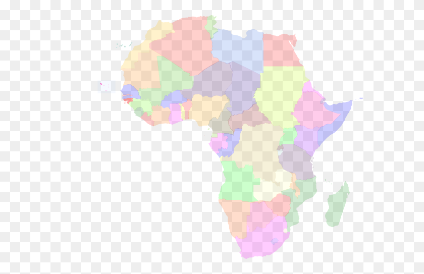 600x483 Africa Png, Clip Art For Web - Africa Map Clipart