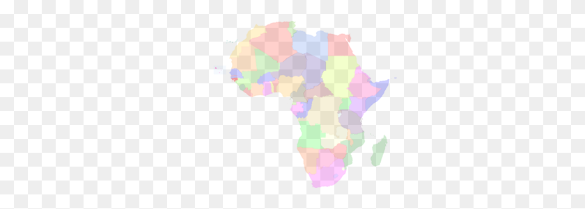 300x241 Африка Png, Клипарт Для Веб - Карта Африки Png