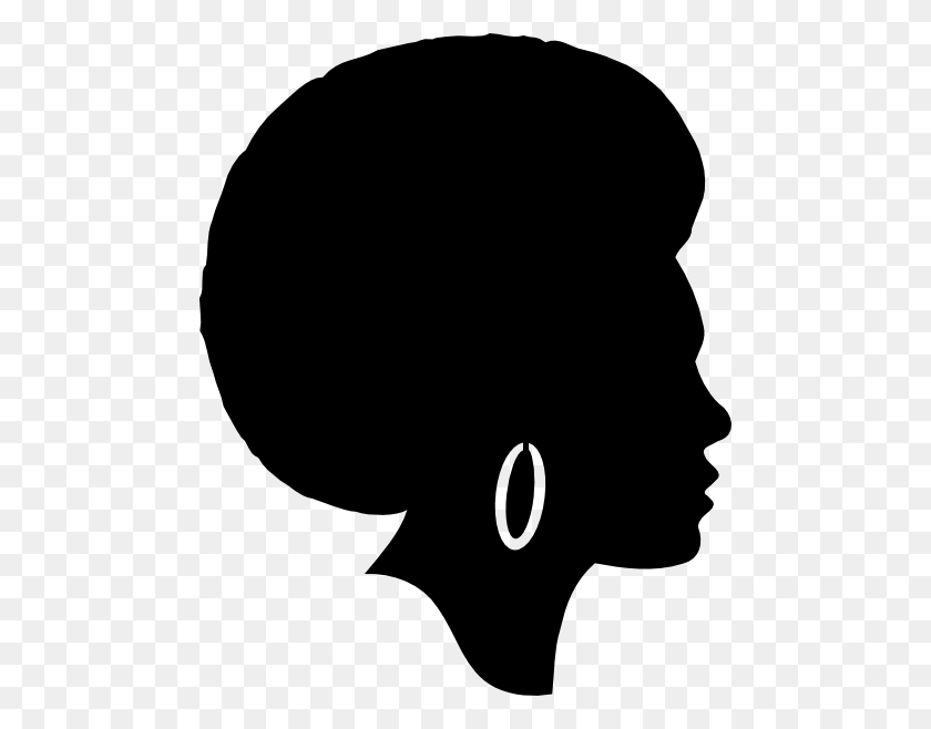 480x598 Афро-Американский Мальчик Собирает Волосы Клипарт Картинки - Мальчик Черно-Белый Клипарт