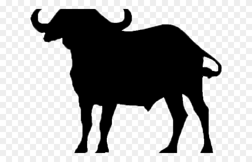 640x480 African Buffalo Clipart Clip Art - Africa Clipart Black And White
