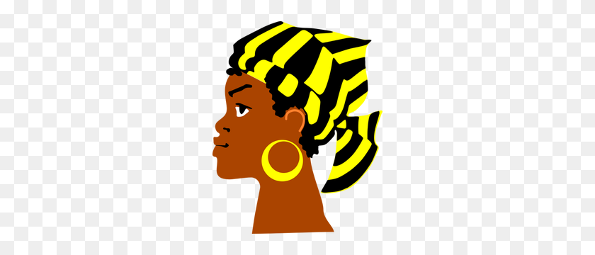 240x300 African Free Clipart - Black Queen Clipart