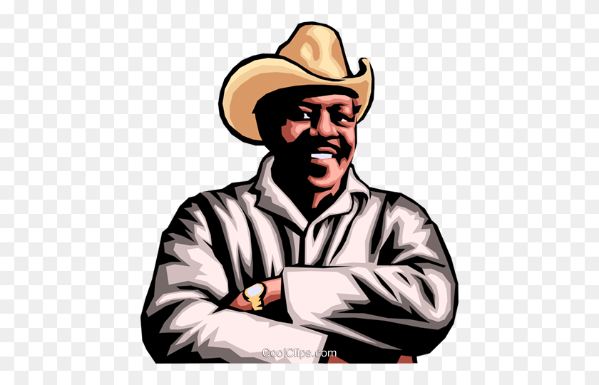446x480 Afro American Farmer Royalty Free Vector Clip Art Illustration - Afro Clipart