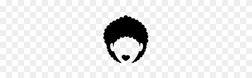 200x200 Afro Icons Noun Project - Afro PNG