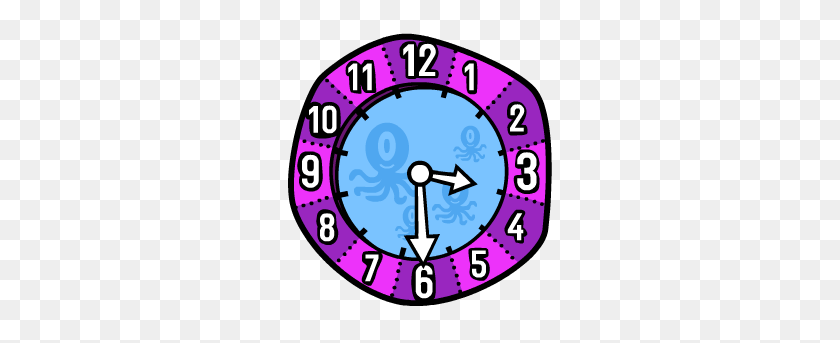 278x283 After School Analogue And Digital - Analog Clock Clipart