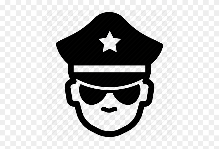 512x512 Агент, Власть, Полицейский, Правоприменение, Закон, Офицер, Значок Полиции - Значок Полиции Png